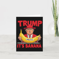 Trump Es ist Banana (für Maßstäbe) Funny Meme