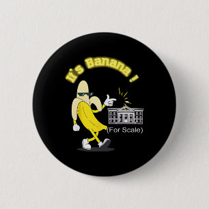 Trump Es ist Banana (für Maßstäbe) Starship Funny Button