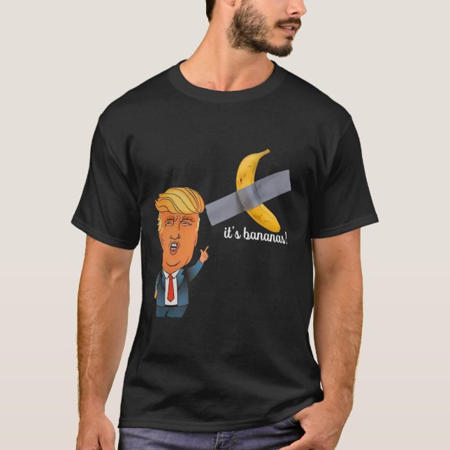 Trump Es ist Banana (für Maßstäbe) Starship Funny  T-Shirt (Vorderseite)