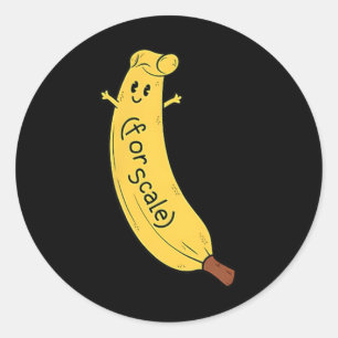 Trump Es ist Nana (für Maßstab) Funny 1 Runder Aufkleber