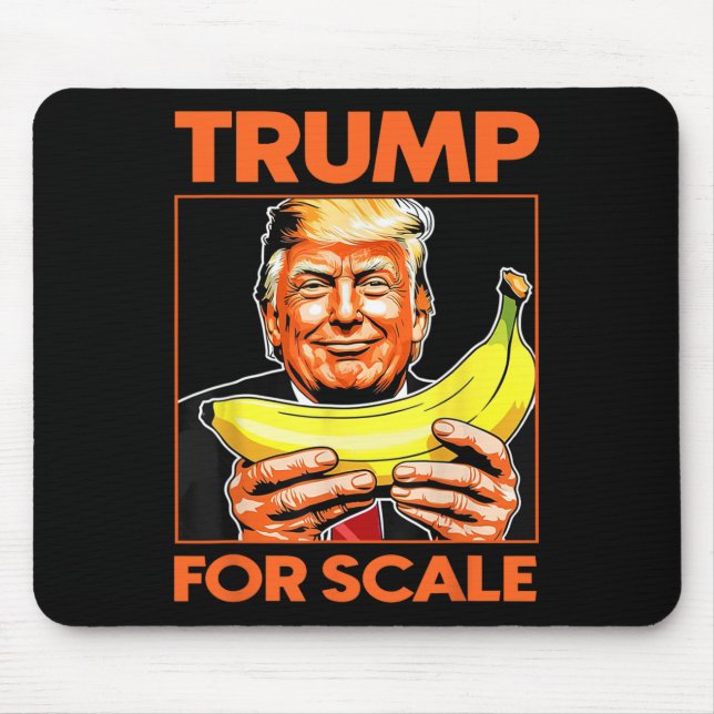 Trump Es ist Nana (für Maßstab) Starship Funny 10 Mousepad (Vorne)