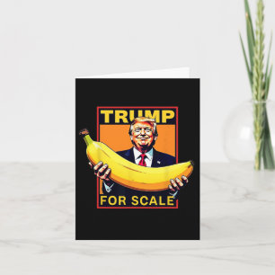 Trump Es ist Nana (für Maßstäbe) Starship Funny Karte