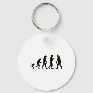Trump Evolution Resist Funny Donald Trump Schlüsselanhänger