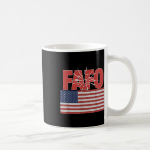 Trump Fafo, Funny Fafo, Trump, die amerikanische F Kaffeetasse