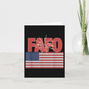 Trump Fafo, Funny Fafo, Trump, die amerikanische F Karte