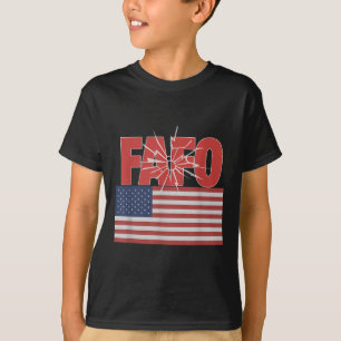 Trump Fafo, Funny Fafo, Trump, die amerikanische F T-Shirt