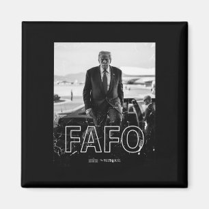 Trump Fafo Lustig Fafo Trump Präsident Trump  Magnet