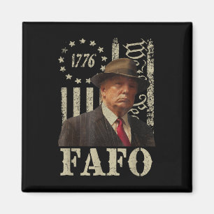 Trump Fafo, Retro Fafo Trump, die amerikanische Fl Magnet