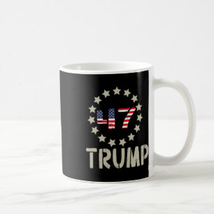 Trump-Fahne 2024 (auf dem Stapel): Amerika als Tru Kaffeetasse