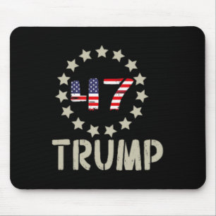 Trump-Fahne 2024 (auf dem Stapel): Amerika als Tru Mousepad