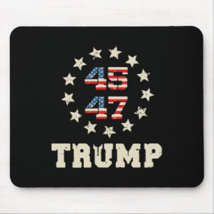 Trump-Fahne 2024 (auf dem Stapel): Amerika als Tru Mousepad