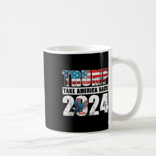 Trump-Fahne 2024 rückt Amerika am 4. Juli zurück Kaffeetasse