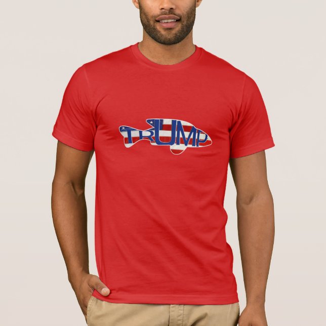TRUMP-FANGflagge T-Shirt (Vorderseite)