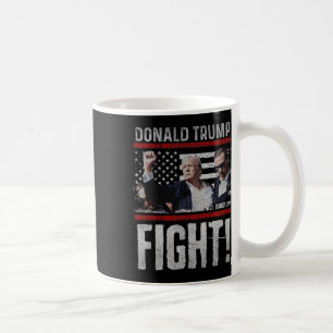 Trump Faust Shirt US-Leitartikel Trump kämpft Kaffeetasse