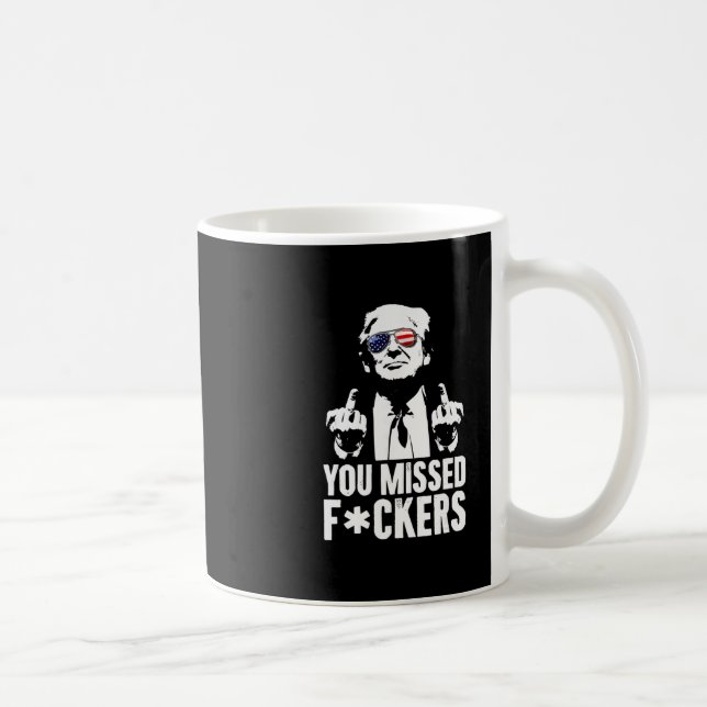 Trump Fight Fight Fight  Kaffeetasse (Rechts)