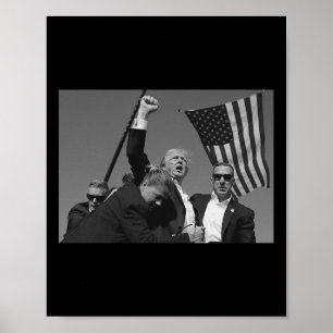 Trump Fist Pump 1 Poster