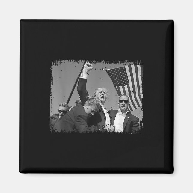 Trump Fist Pump 4 Magnet (Vorne)