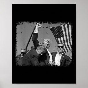 Trump Fist Pump 4 Poster