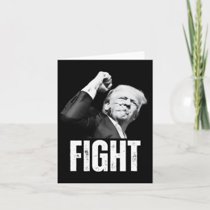 Trump-Fist Pump Donald Trump schießt Karte