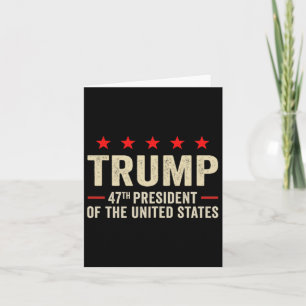 Trump Flag 2025 (auf Byck) 47. Präsident Trump Ina Karte