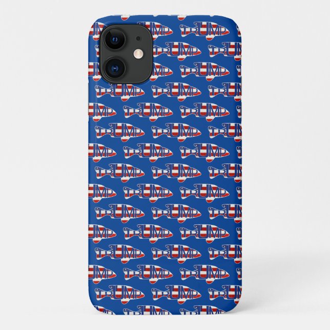 TRUMP-Flagge Case-Mate iPhone Hülle (Rückseite)