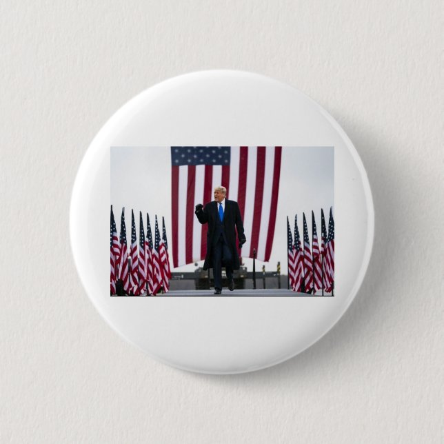 Trump-Flags Button (Vorderseite)