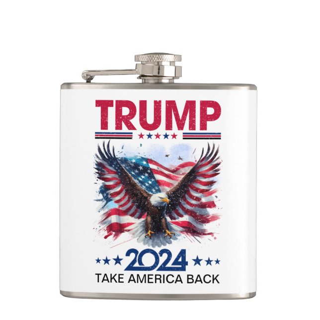 Trump Flask Flachmann (Vorderseite)