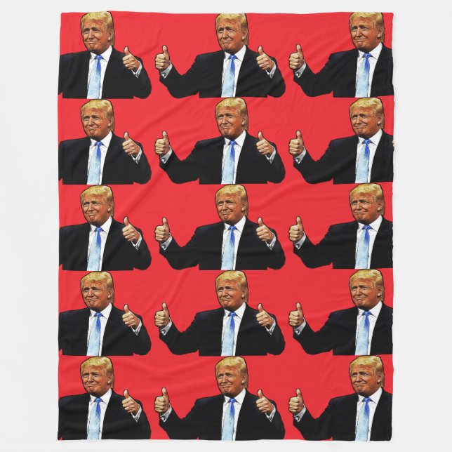 TRUMP FLEECE BLANKET GROSS (Vorderseite)
