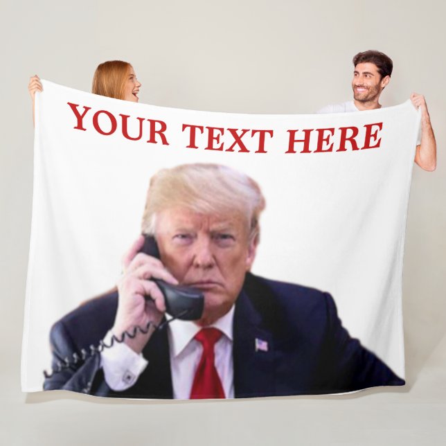 TRUMP FLEECEDECKE (Beispiel)