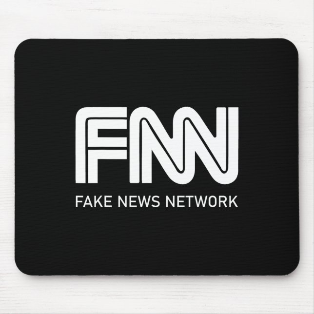 Trump Fnn Falschnachrichten-Netzwerk  Mousepad (Vorne)