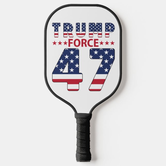 Trump Force 47 Pickleball Schläger (Vorderseite)