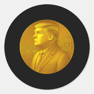 Trump-Friedenspreis Runder Aufkleber