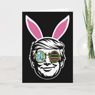 Trump Fröhlicher Osterhase Ei Jagd Frühling Lustig Karte