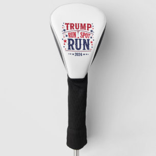 Trump führt eine lustige Wahldebatte durch Golf Headcover