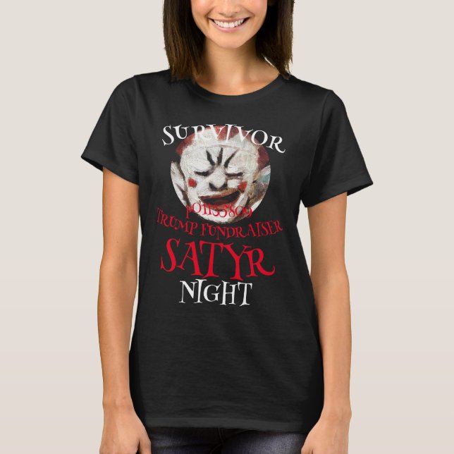 TRUMP FUNDRAISER NYMPH SLAVE AUTION T-Shirt (Vorderseite)
