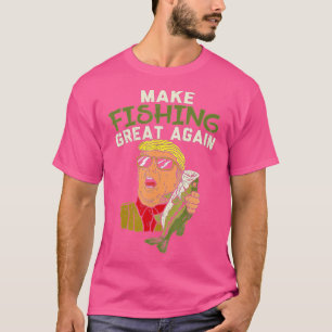 Trump Funny Fisherman Ang wieder groß machen T-Shirt