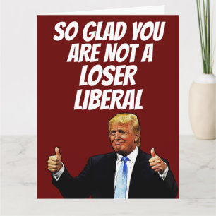 TRUMP FUNNY GROSSE GEBURTSTAGSKARTEN CARD KARTE