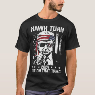 Trump Funny Hawk tush mit dieser Sache T-Shirt