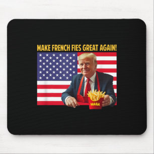 Trump Funny macht Fries wieder groß Trump Mega 202 Mousepad