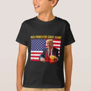 Trump Funny macht Fries wieder groß Trump Mega 202 T-Shirt
