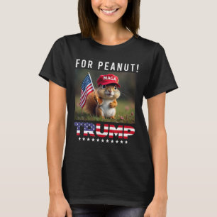 Trump für den Erdnuss Trump 2024 T-Shirt