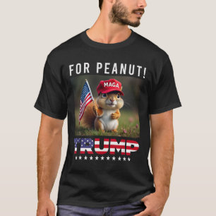 Trump für den Erdnuss Trump 2024 T-Shirt