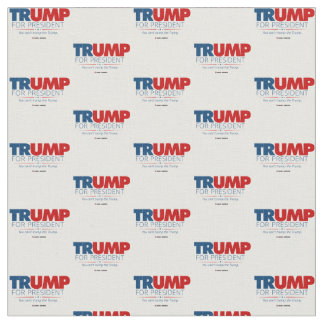 Trump für die Präsidentschaftswahl 2020 Stoff