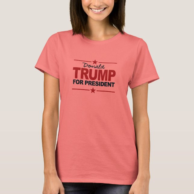 Trump für die Unterzeichnung durch Präsident 2016 T-Shirt (Vorderseite)
