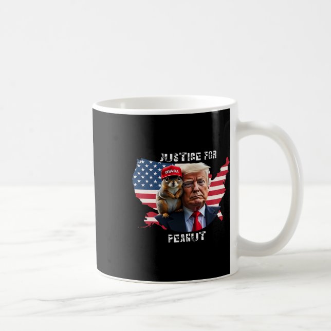 Trump für Erdnuss 4 Kaffeetasse (Rechts)