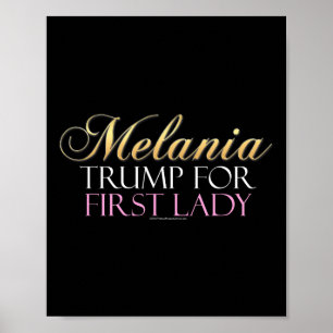 Trump für First Lady Pro-Donald Trump Poster