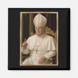 Trump für Papst T Shirt Präsident Trump T-Shirts 2 Magnet