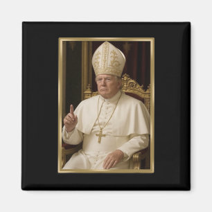 Trump für Papst T Shirt Präsident Trump T-Shirts 2 Magnet