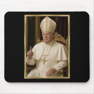 Trump für Papst T Shirt Präsident Trump T-Shirts 2 Mousepad