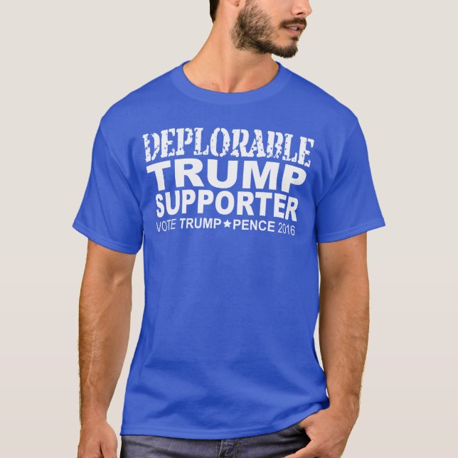 Trump für Präsident 2016 - bedauernswert T-Shirt (Vorderseite)